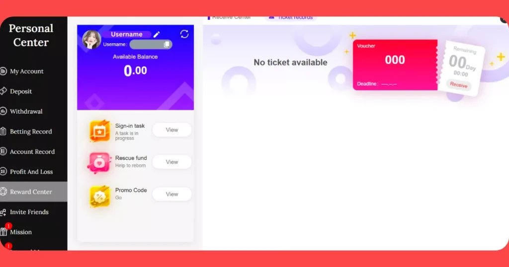 TK666 Rewards Center