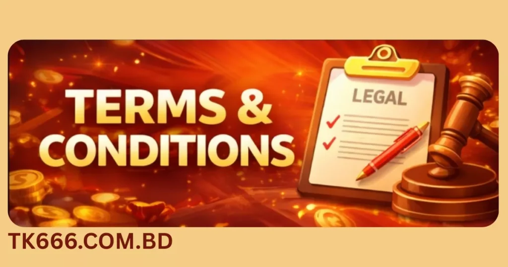 Terms and Conditions - TK666 tk666.com.bd